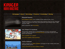 Tablet Screenshot of krugerheavyindustries.com